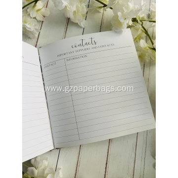 Custom Wedding Planner and Organizer for Unique Dates
